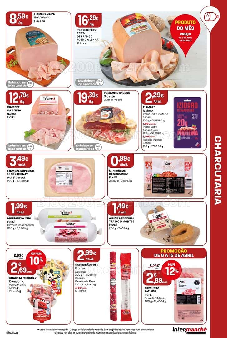 Antevisão Folheto INTERMARCHÉ Contact Promoções de 6 a 15 abril