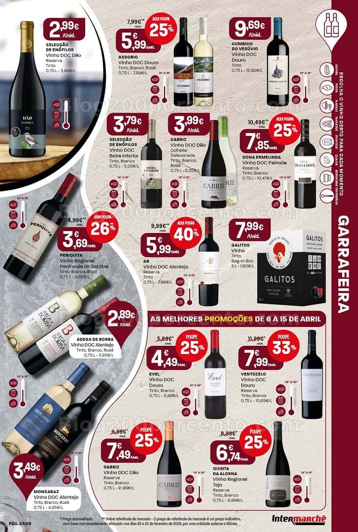 Antevisão Folheto INTERMARCHÉ Contact Promoções de 6 a 15 abril