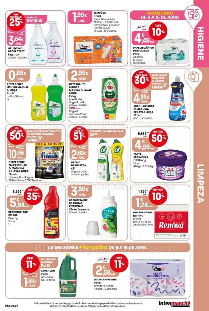 Antevisão Folheto INTERMARCHÉ Contact Promoções de 6 a 15 abril