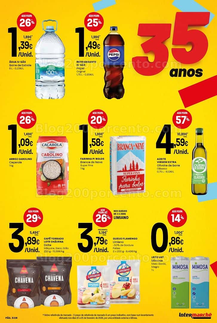Antevisão Folheto INTERMARCHÉ Contact Promoções de 6 a 15 abril