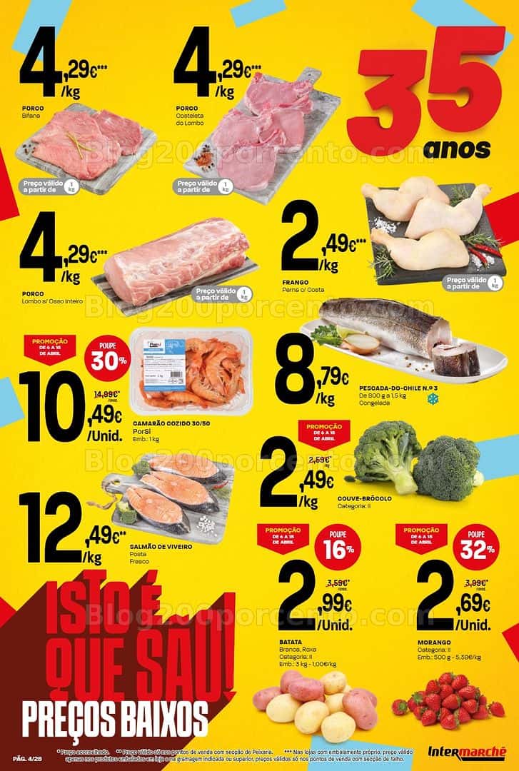 Antevisão Folheto INTERMARCHÉ Contact Promoções de 6 a 15 abril