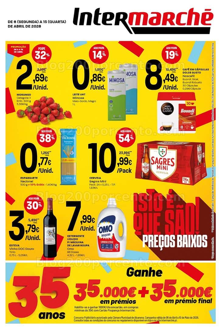 Antevisão Folheto INTERMARCHÉ Mini Promoções de 6 a 15 abril