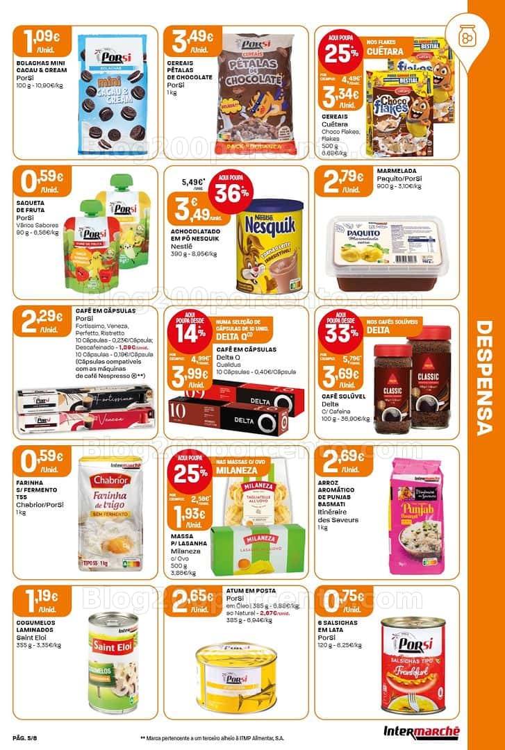 Antevisão Folheto INTERMARCHÉ Mini Promoções de 6 a 15 abril