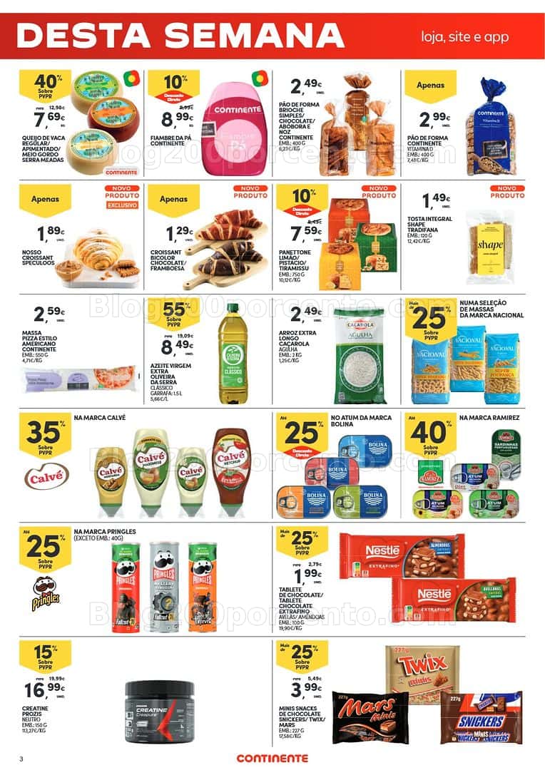 Antevisão Folheto CONTINENTE Promoções Fim de Semana - 17 a 20 abril - Edição Digital