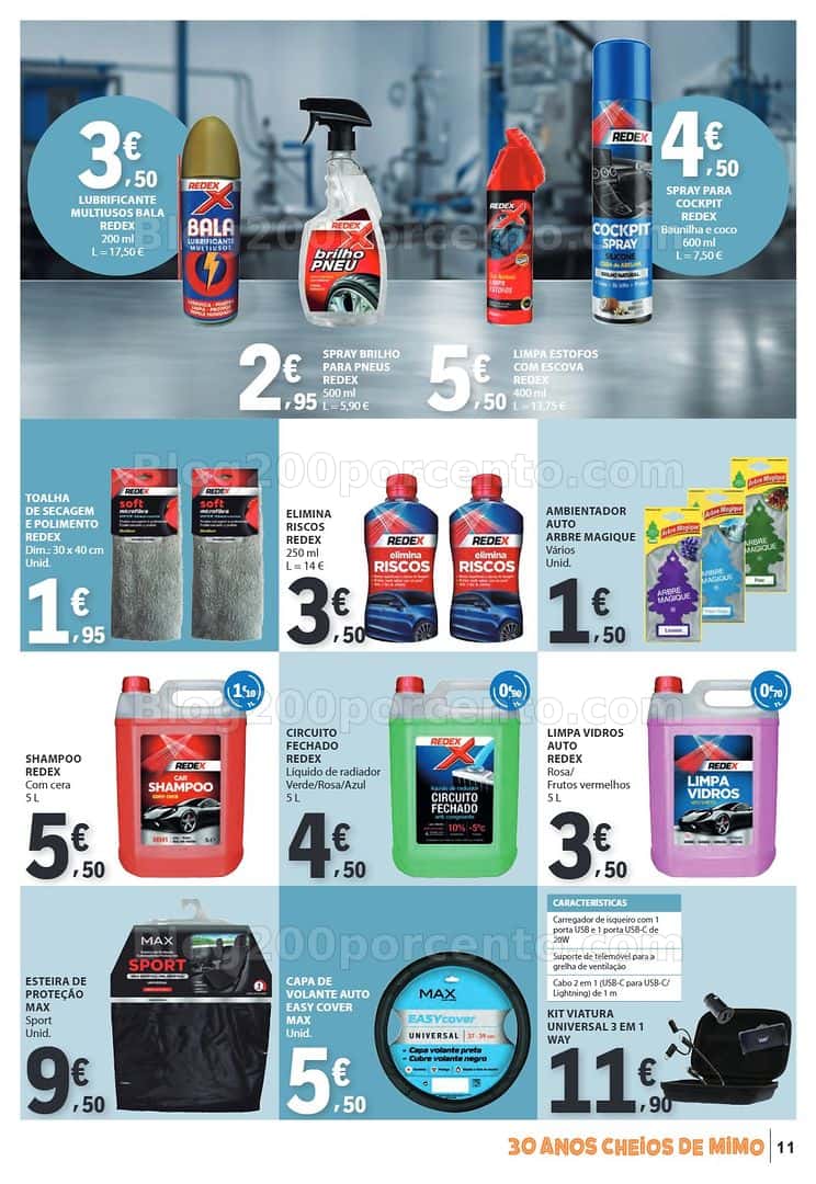 Antevisão Folheto E-LECLERC Bazar Promoções de 9 a 22 abril