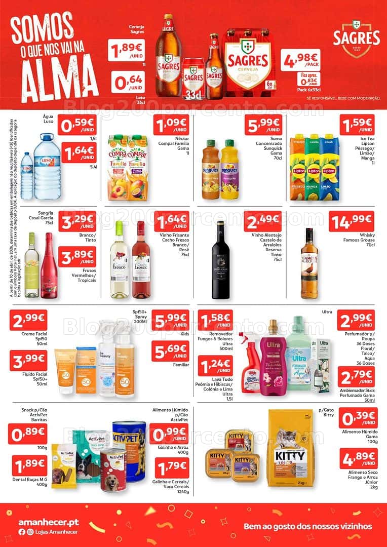 Antevisão Folheto AMANHECER Promoções de 16 a 22 abril