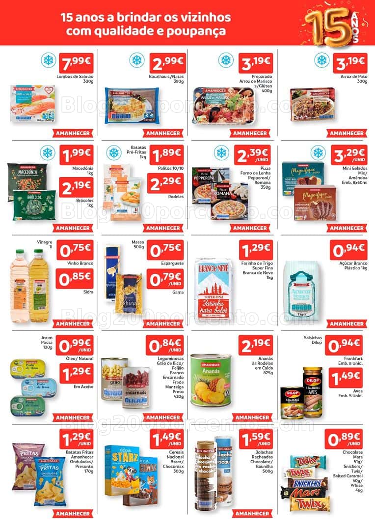 Antevisão Folheto AMANHECER Promoções de 9 a 15 abril