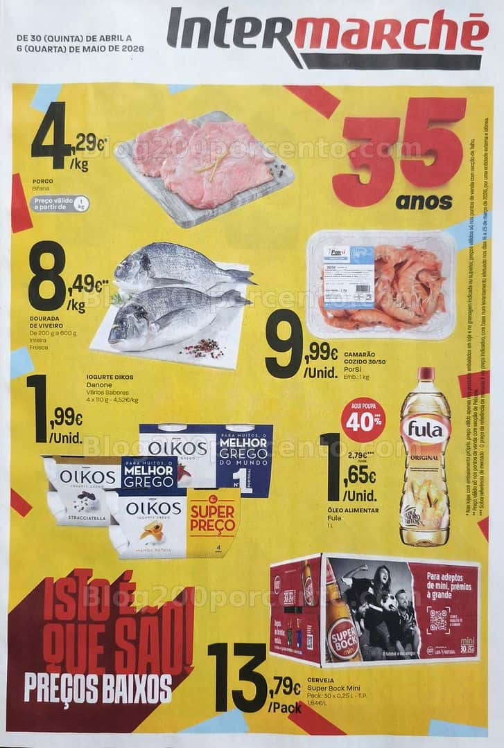 Antevisão Folheto INTERMARCHÉ Promoções de 30 abril a 6 maio