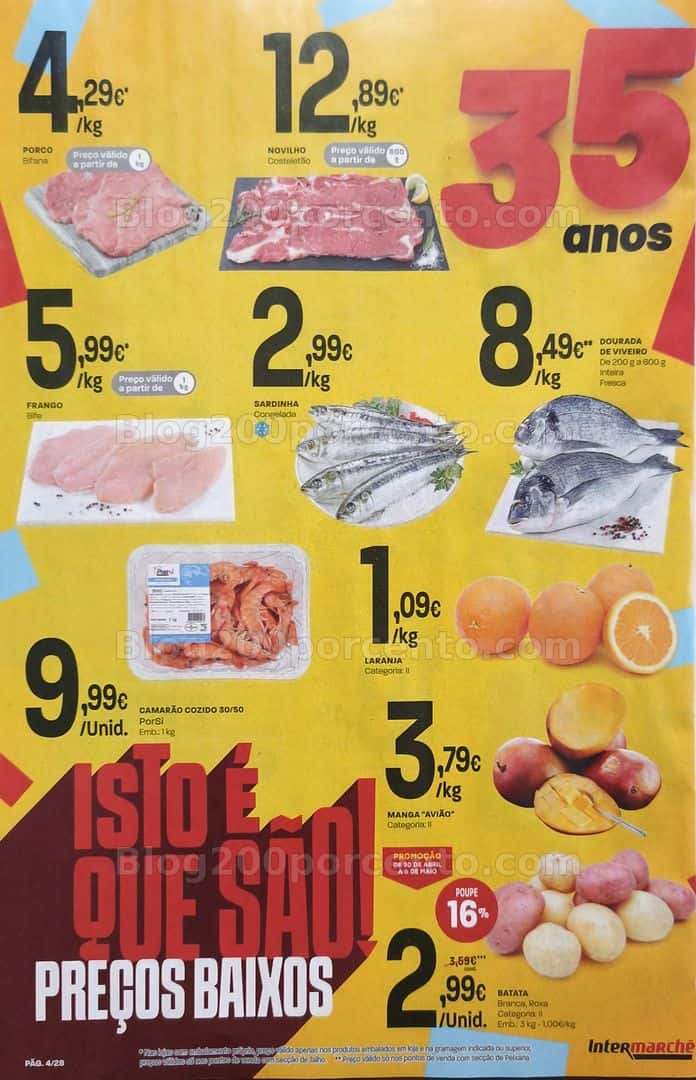 Antevisão Folheto INTERMARCHÉ Promoções de 30 abril a 6 maio