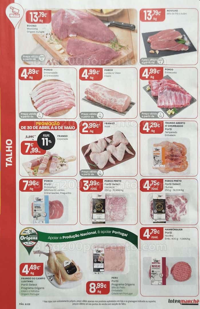 Antevisão Folheto INTERMARCHÉ Promoções de 30 abril a 6 maio