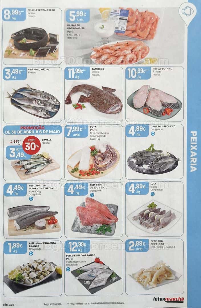 Antevisão Folheto INTERMARCHÉ Promoções de 30 abril a 6 maio
