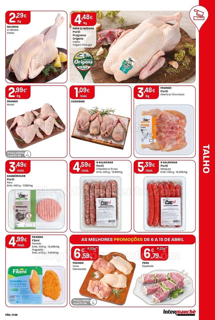 Antevisão Folheto INTERMARCHÉ Super Promoções de 6 a 15 abril