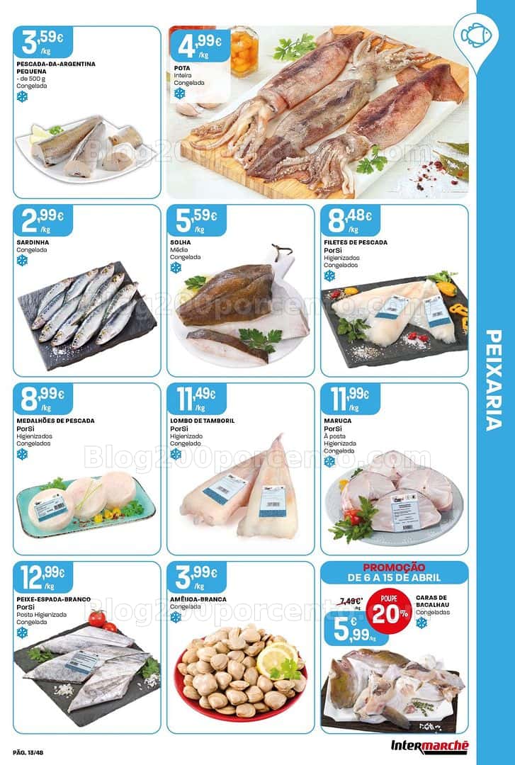 Antevisão Folheto INTERMARCHÉ Super Promoções de 6 a 15 abril