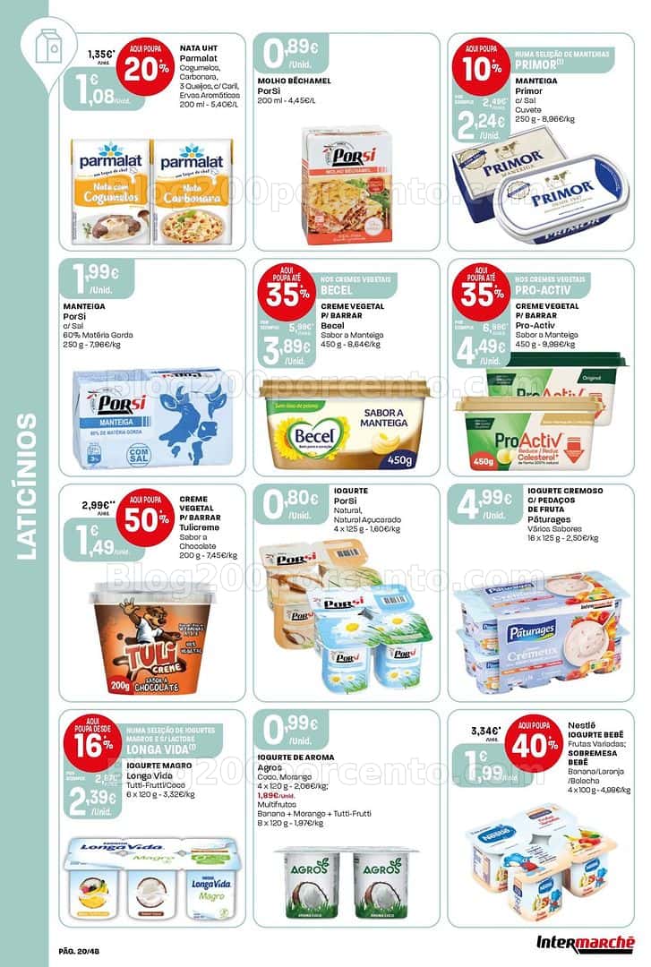 Antevisão Folheto INTERMARCHÉ Super Promoções de 6 a 15 abril