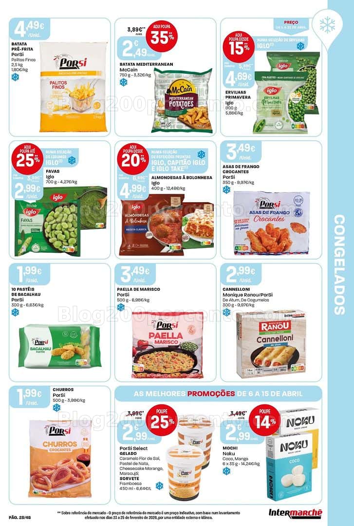 Antevisão Folheto INTERMARCHÉ Super Promoções de 6 a 15 abril