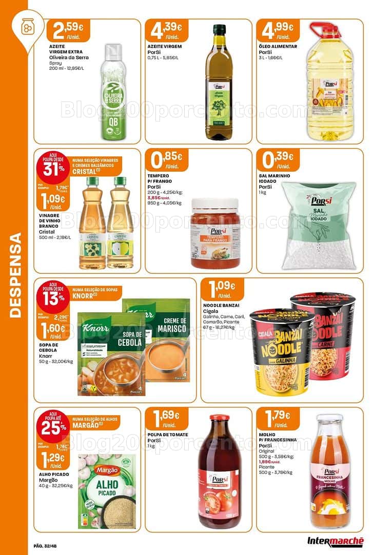 Antevisão Folheto INTERMARCHÉ Super Promoções de 6 a 15 abril