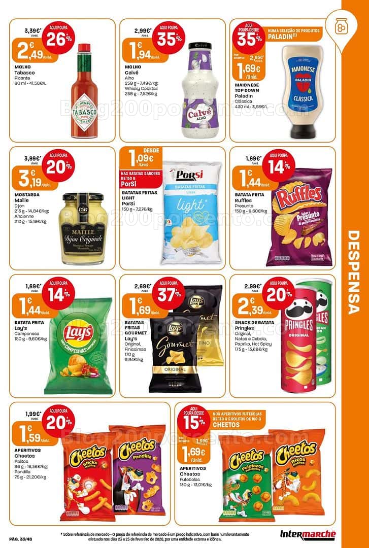 Antevisão Folheto INTERMARCHÉ Super Promoções de 6 a 15 abril