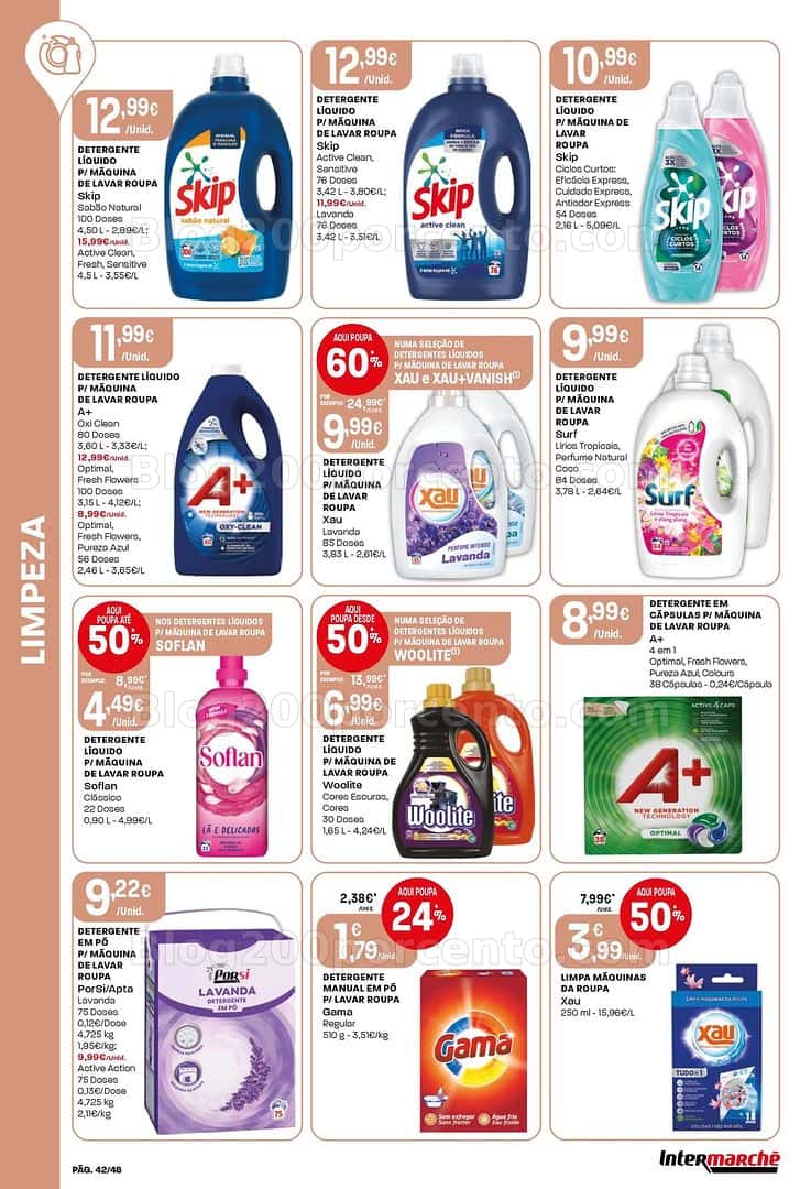 Antevisão Folheto INTERMARCHÉ Super Promoções de 6 a 15 abril