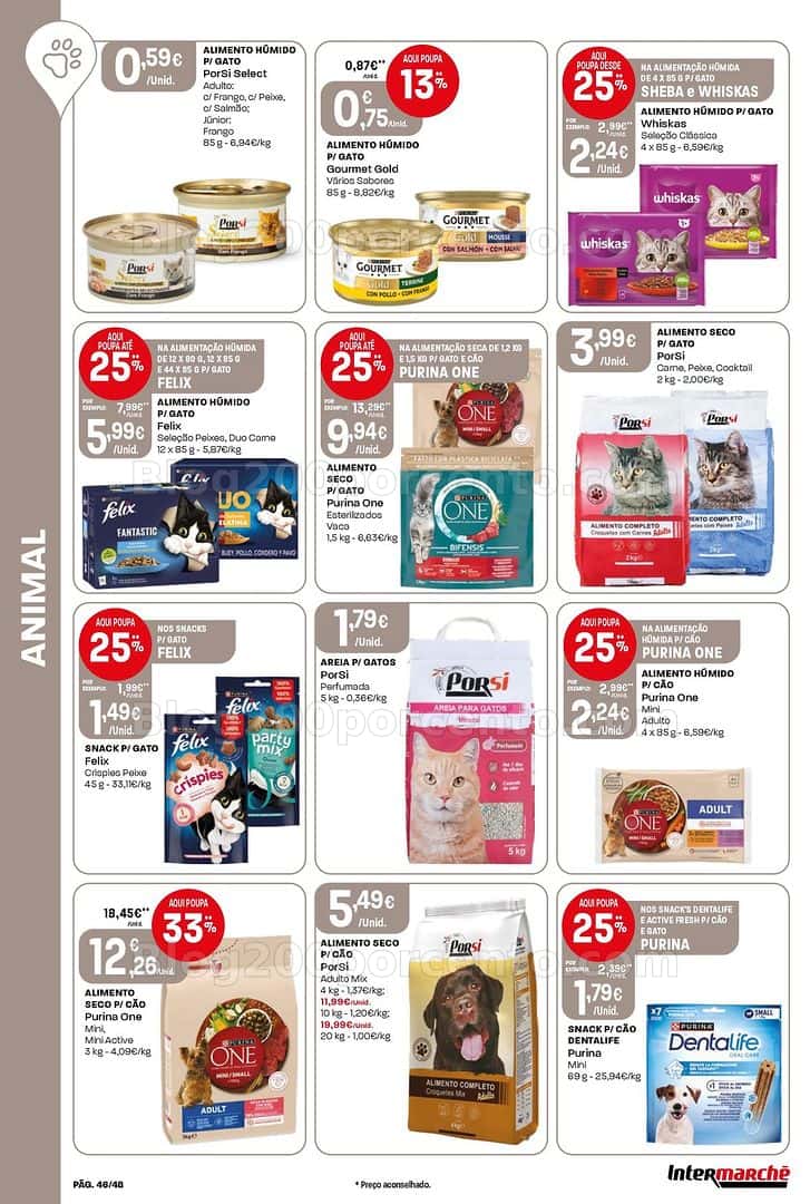 Antevisão Folheto INTERMARCHÉ Super Promoções de 6 a 15 abril