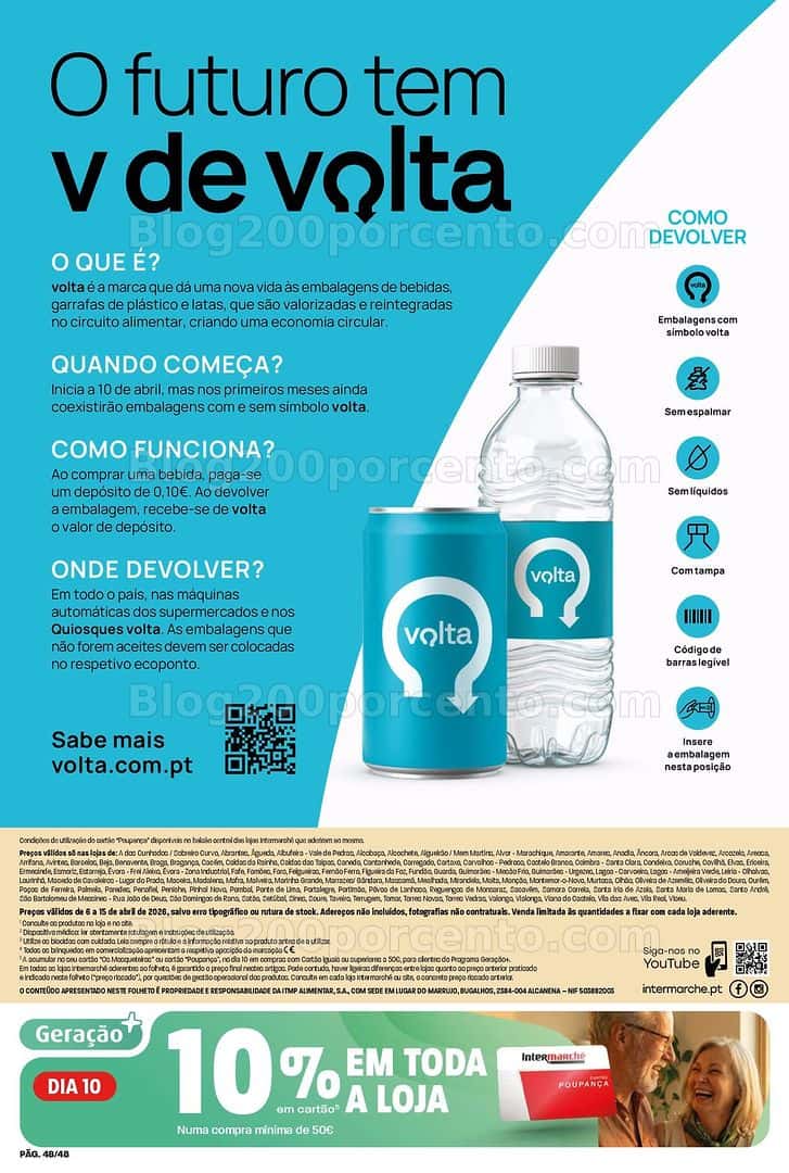 Antevisão Folheto INTERMARCHÉ Super Promoções de 6 a 15 abril