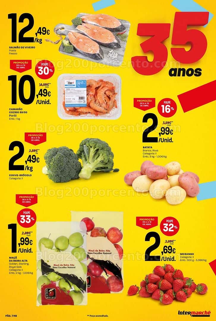 Antevisão Folheto INTERMARCHÉ Super Promoções de 6 a 15 abril
