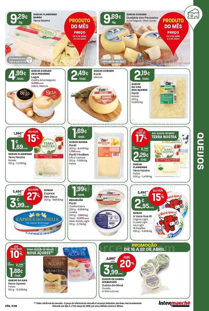 Antevisão Folheto INTERMARCHÉ Contact Promoções de 16 a 22 abril