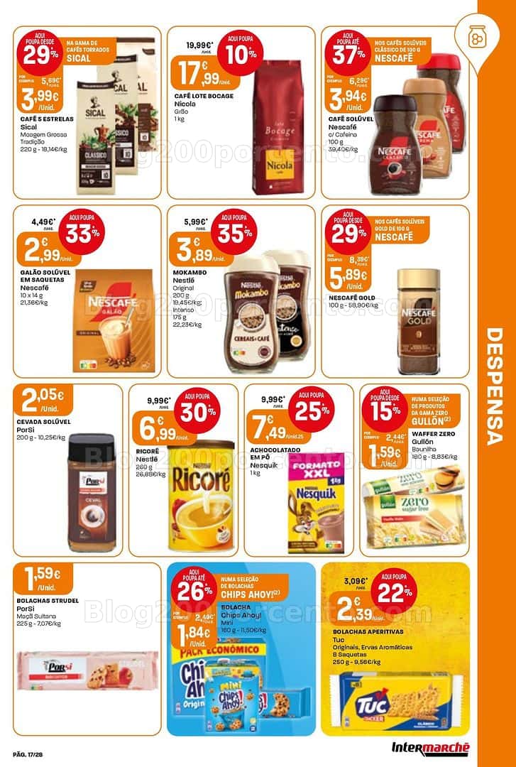 Antevisão Folheto INTERMARCHÉ Contact Promoções de 16 a 22 abril