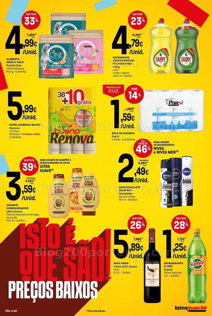 Antevisão Folheto INTERMARCHÉ Contact Promoções de 16 a 22 abril