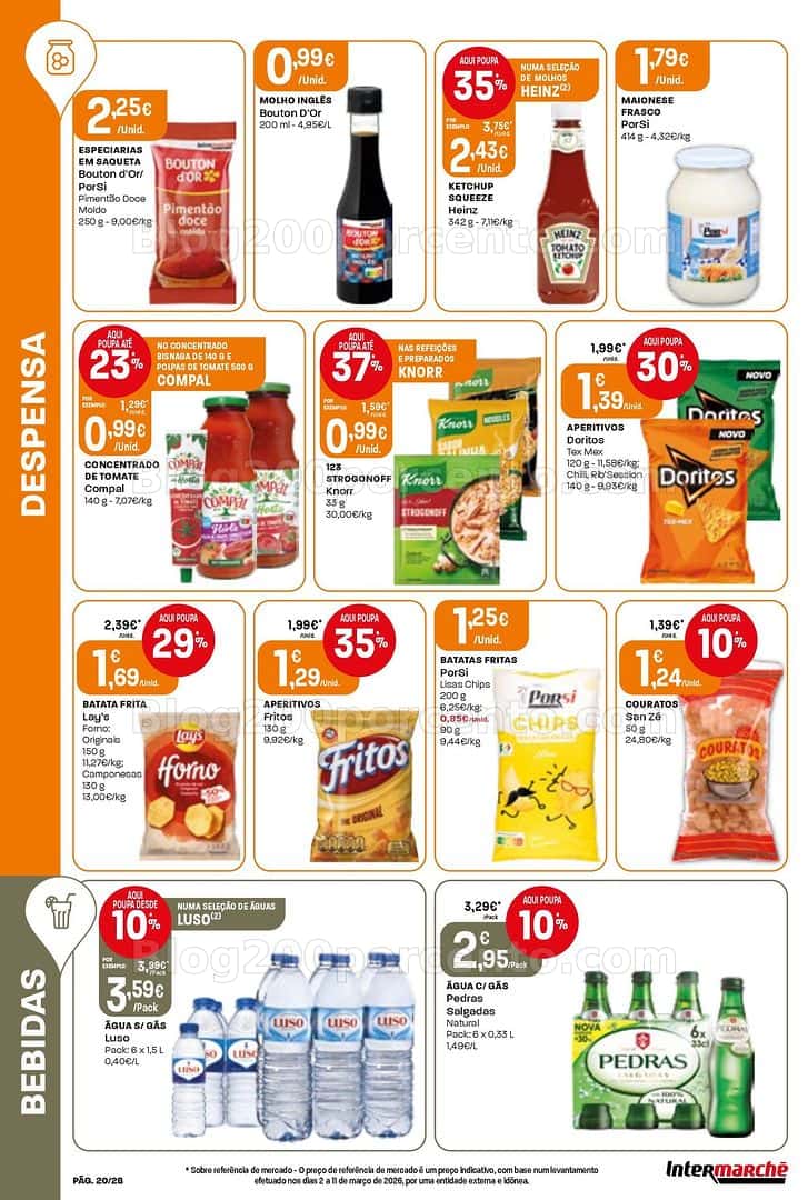 Antevisão Folheto INTERMARCHÉ Contact Promoções de 16 a 22 abril