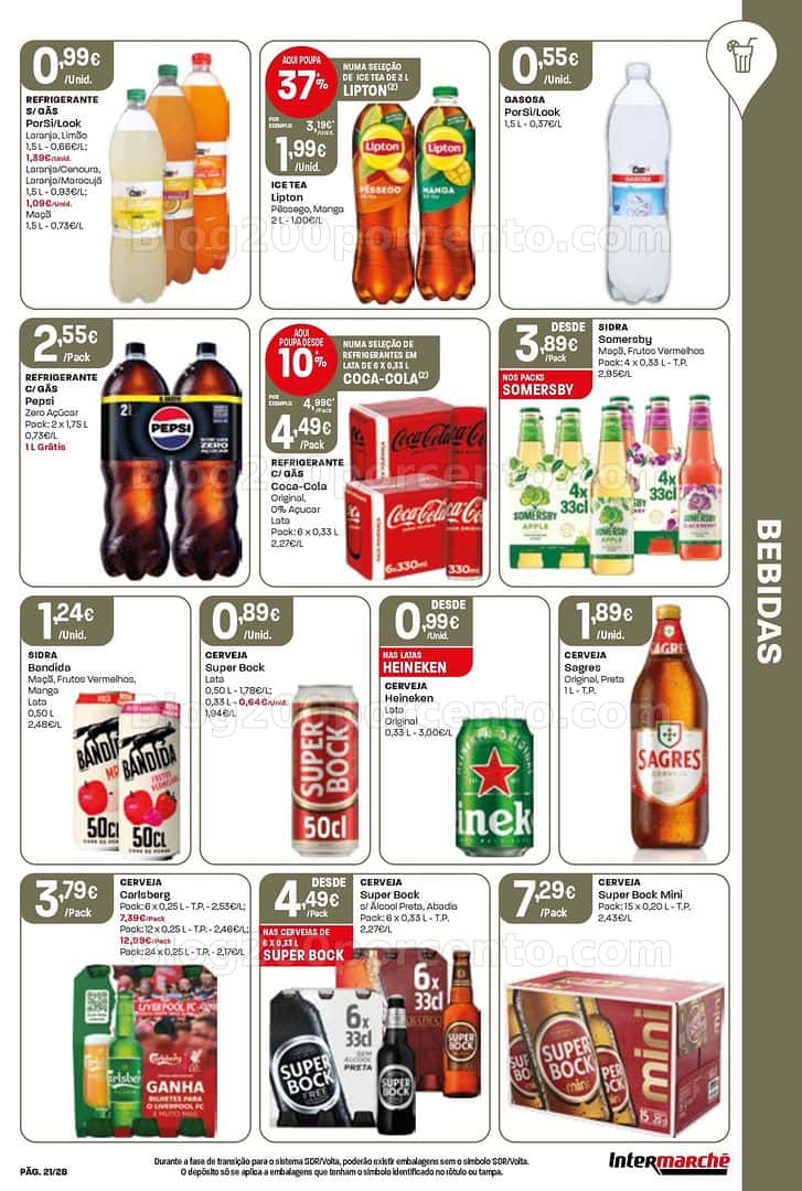 Antevisão Folheto INTERMARCHÉ Contact Promoções de 16 a 22 abril