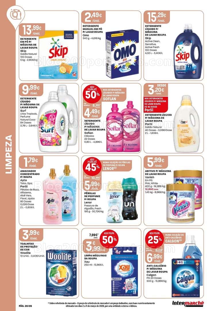 Antevisão Folheto INTERMARCHÉ Contact Promoções de 16 a 22 abril