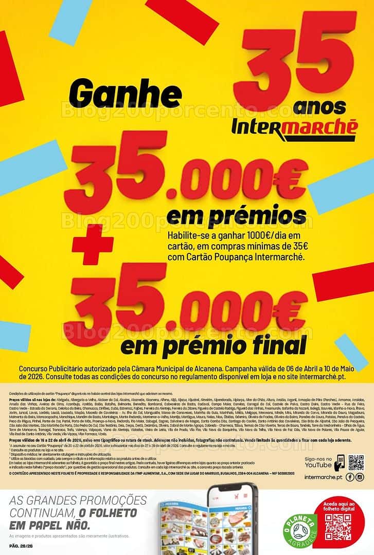 Antevisão Folheto INTERMARCHÉ Contact Promoções de 16 a 22 abril