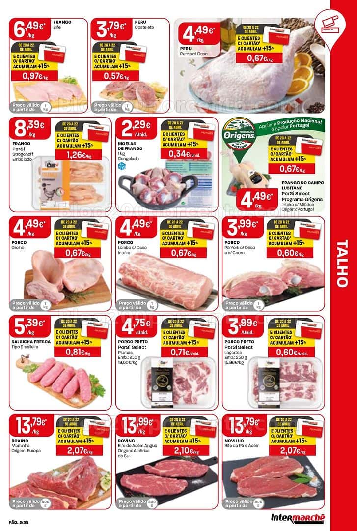 Antevisão Folheto INTERMARCHÉ Contact Promoções de 16 a 22 abril