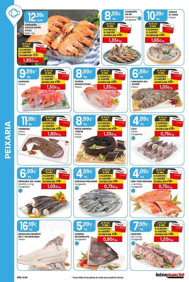 Antevisão Folheto INTERMARCHÉ Contact Promoções de 16 a 22 abril