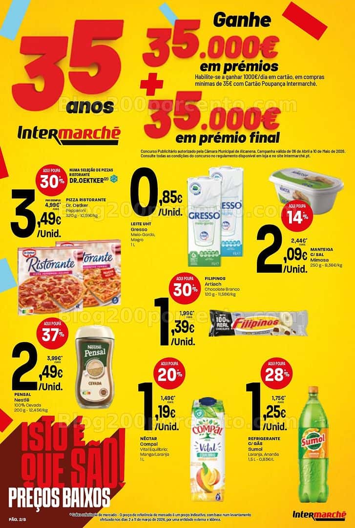 Antevisão Folheto INTERMARCHÉ Mini Promoções de 16 a 22 abril