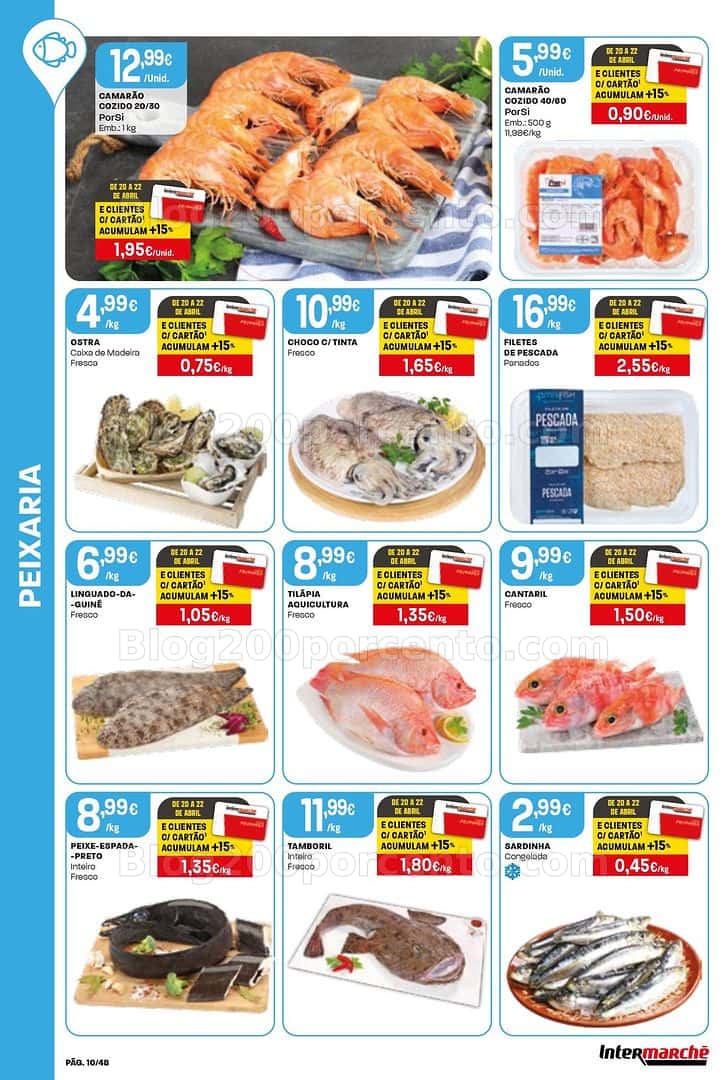 Antevisão Folheto INTERMARCHÉ Super Promoções de 16 a 22 abril