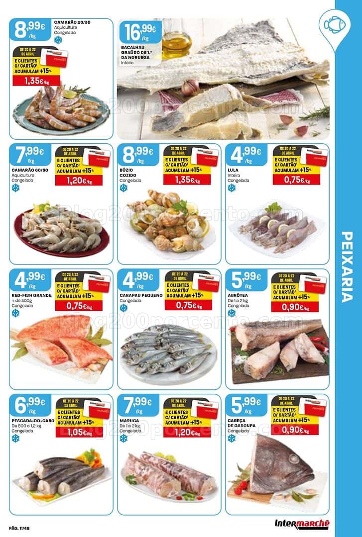 Antevisão Folheto INTERMARCHÉ Super Promoções de 16 a 22 abril