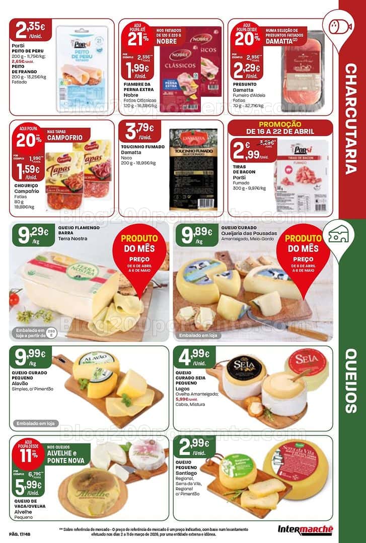 Antevisão Folheto INTERMARCHÉ Super Promoções de 16 a 22 abril