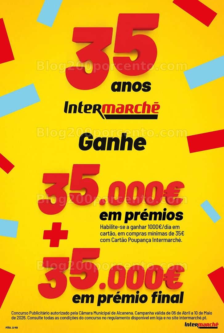 Antevisão Folheto INTERMARCHÉ Super Promoções de 16 a 22 abril