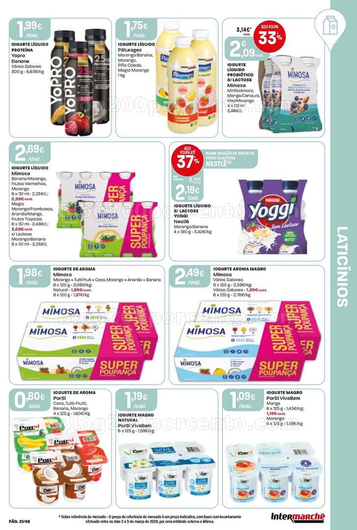 Antevisão Folheto INTERMARCHÉ Super Promoções de 16 a 22 abril