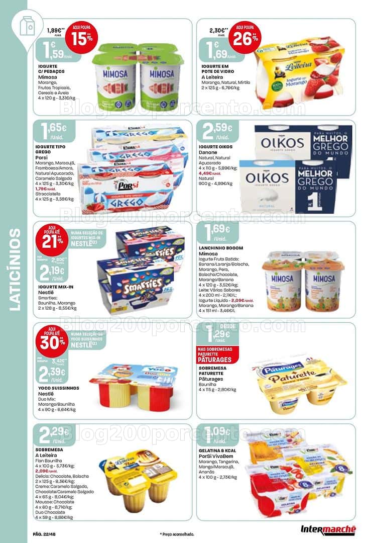 Antevisão Folheto INTERMARCHÉ Super Promoções de 16 a 22 abril