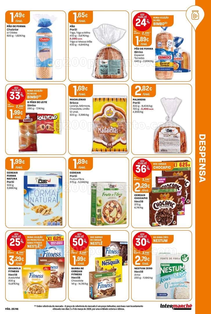 Antevisão Folheto INTERMARCHÉ Super Promoções de 16 a 22 abril