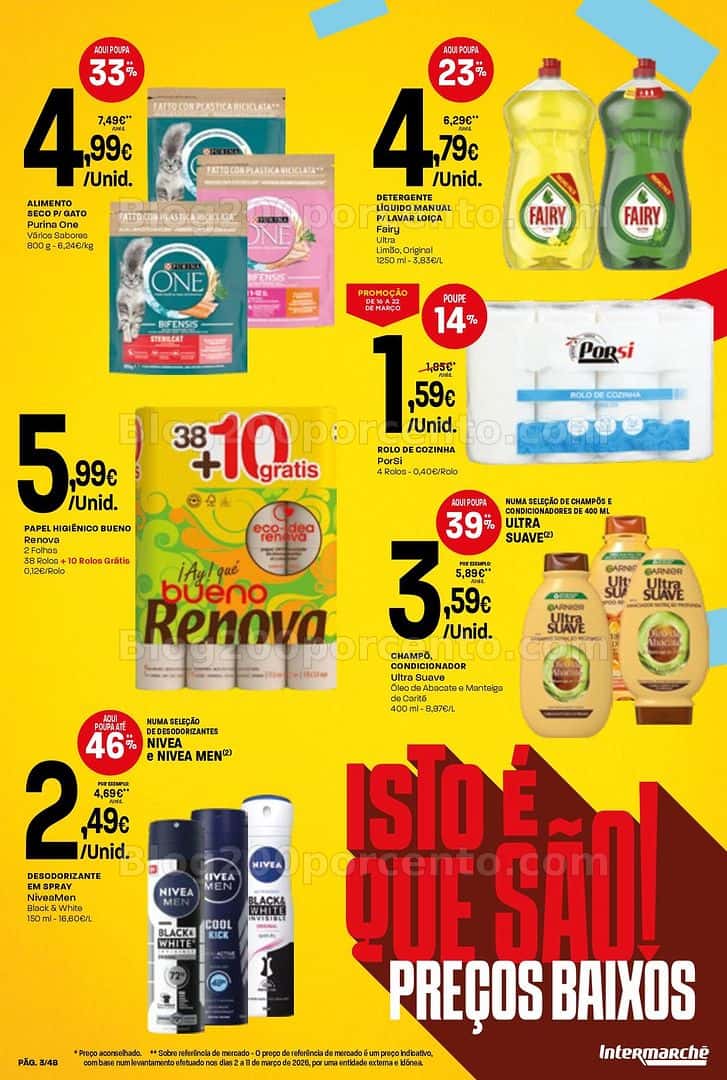 Antevisão Folheto INTERMARCHÉ Super Promoções de 16 a 22 abril