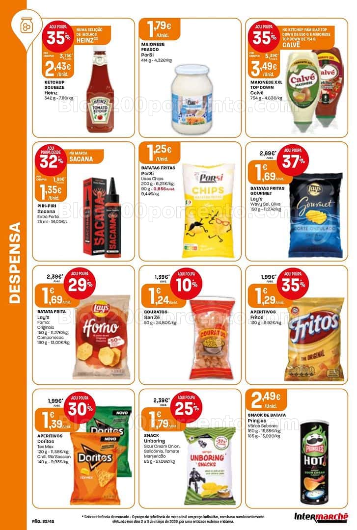 Antevisão Folheto INTERMARCHÉ Super Promoções de 16 a 22 abril