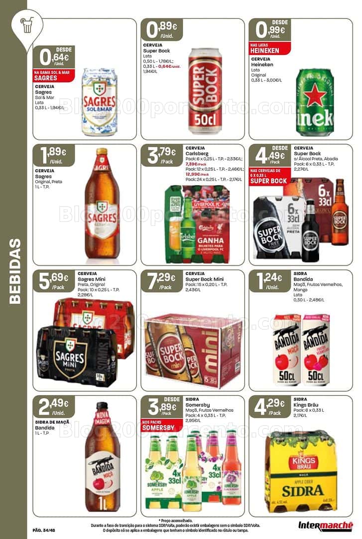 Antevisão Folheto INTERMARCHÉ Super Promoções de 16 a 22 abril
