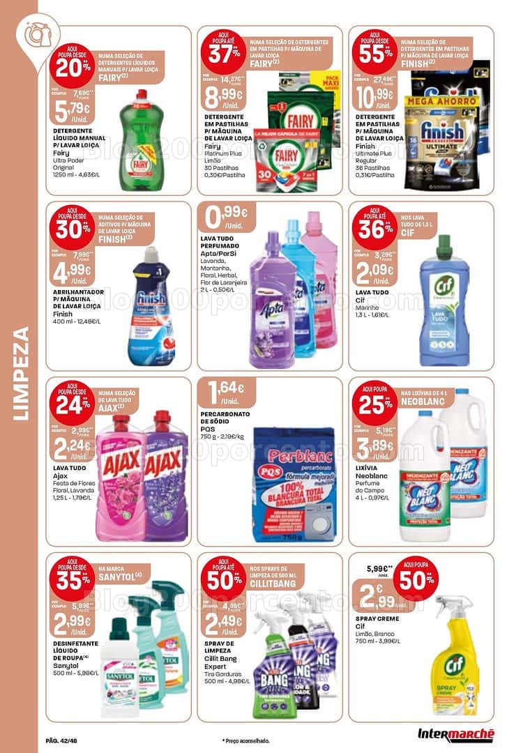Antevisão Folheto INTERMARCHÉ Super Promoções de 16 a 22 abril