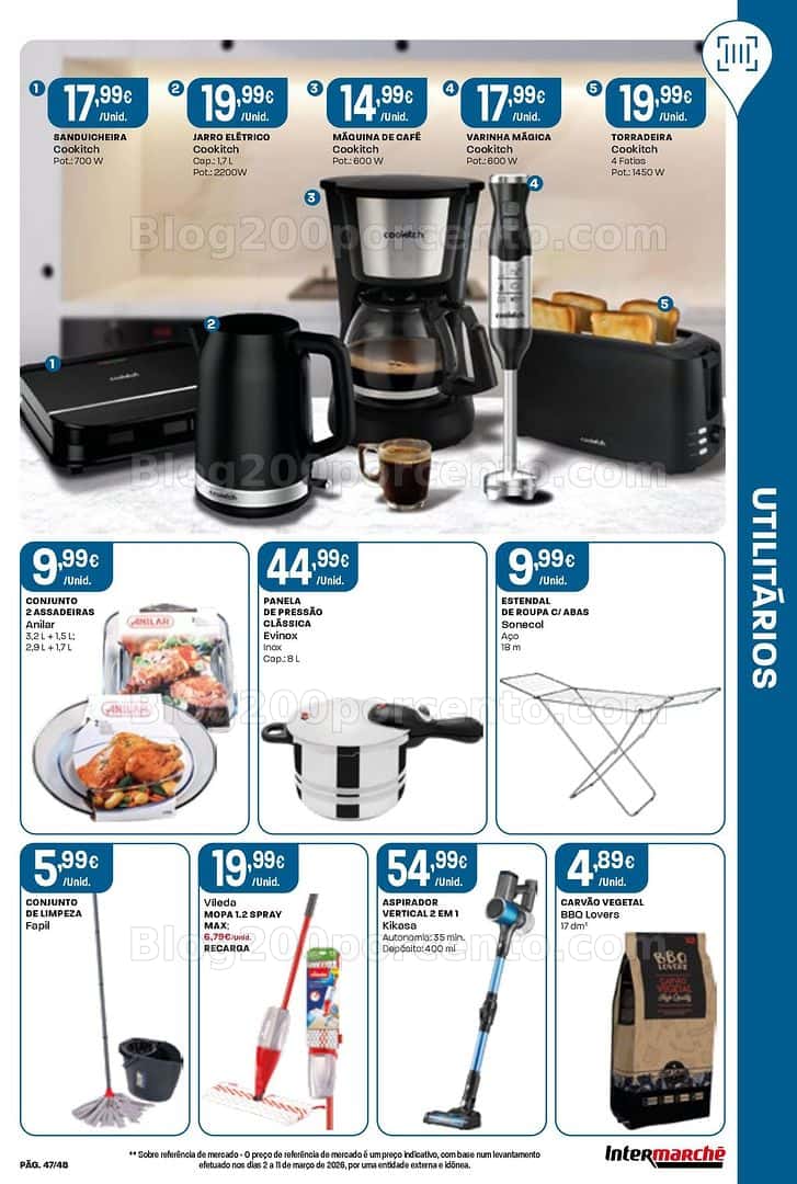 Antevisão Folheto INTERMARCHÉ Bazar Super Promoções de 16 a 22 abril