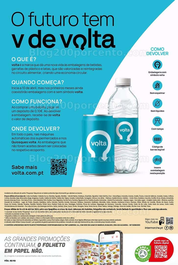 Antevisão Folheto INTERMARCHÉ Super Promoções de 16 a 22 abril