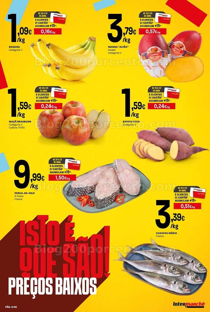 Antevisão Folheto INTERMARCHÉ Super Promoções de 16 a 22 abril