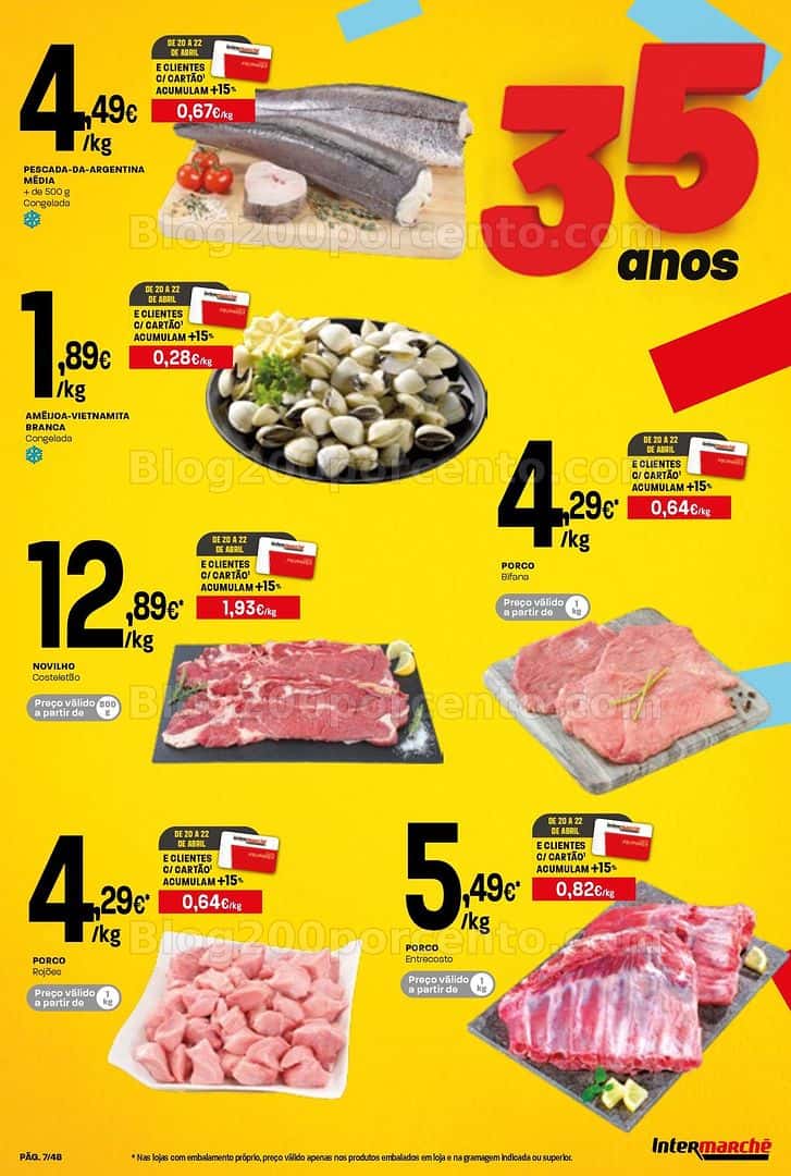 Antevisão Folheto INTERMARCHÉ Super Promoções de 16 a 22 abril